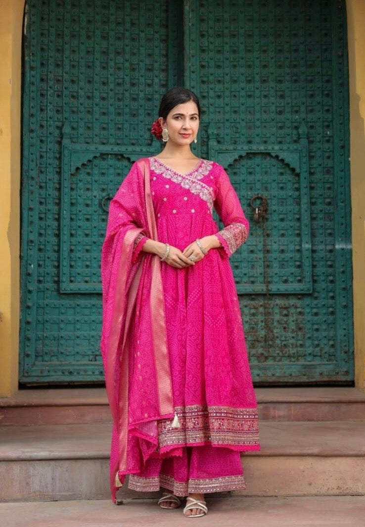 Stunning Anarkali set Festive wear