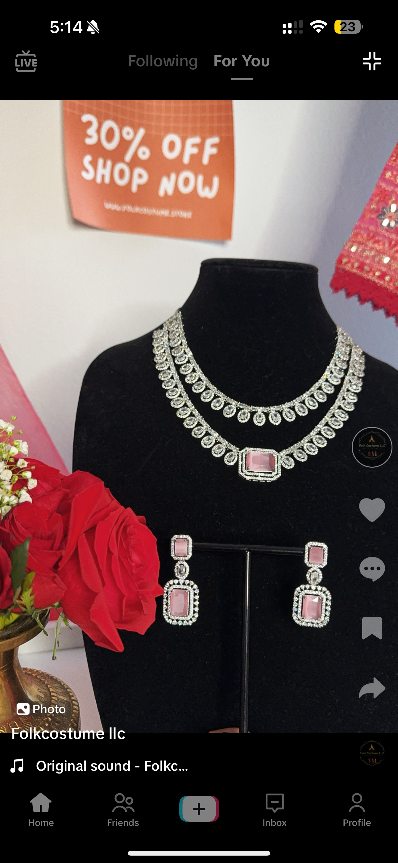Ad jewelry set